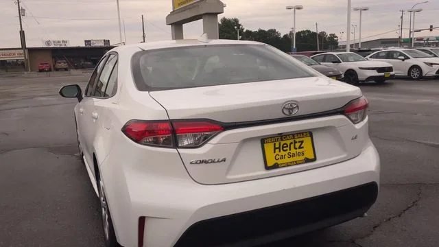 Used 2024 White Toyota LE image 8