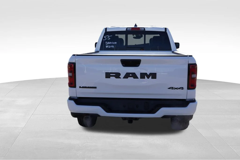 New 2026 Bright White Clear-Coat Exterior Paint RAM Laramie image 4