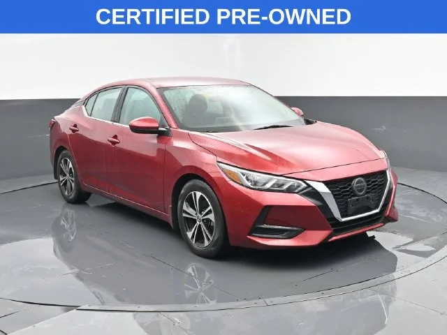 Certified Used 2021 Scarlet Ember Nissan SV image 3