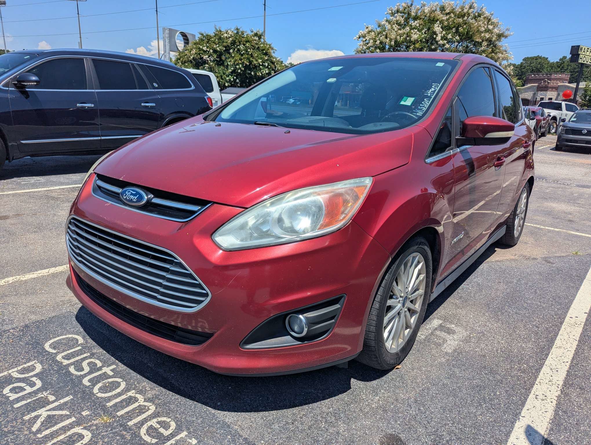 Used 2013 Red Ford SEL image 3