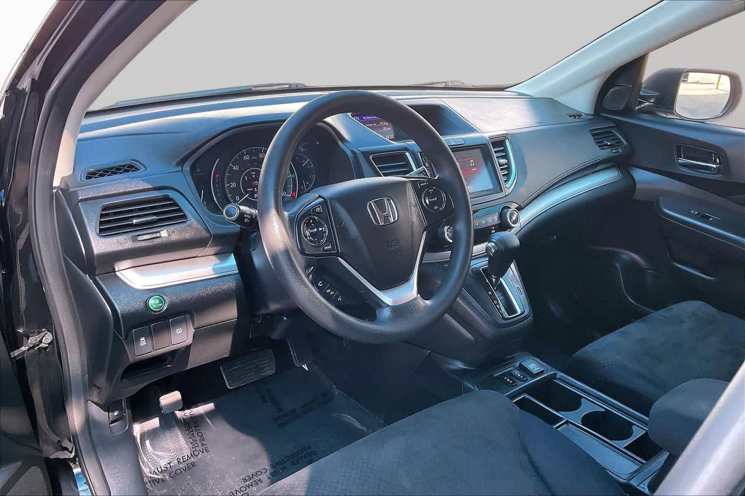 Used 2016 Crystal Black Pearl Honda EX image 16