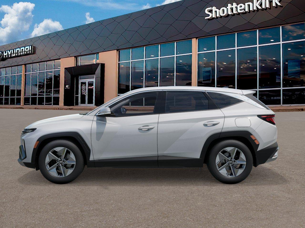 New 2026 White Hyundai SEL AWD image 3