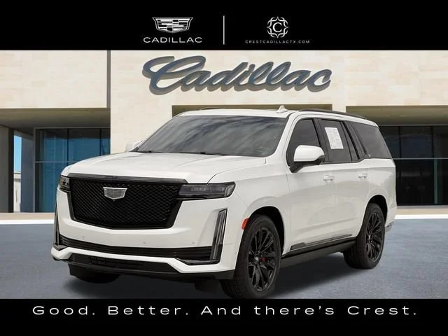 Used 2024 Crystal White Tricoat CADILLAC Sport image 10