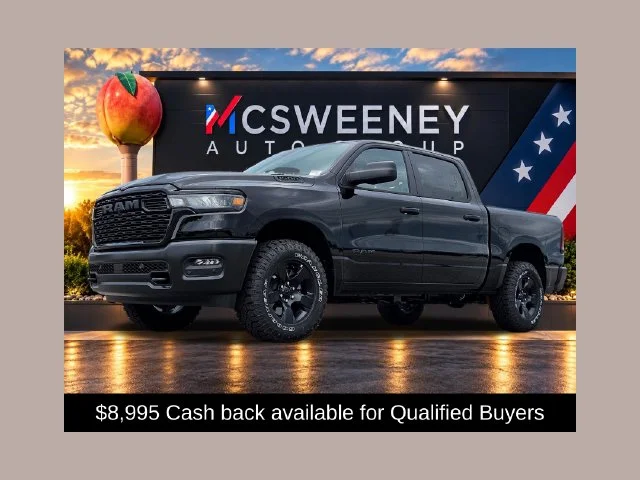 New 2026 Diamond Black Crystal Pearl-Coat Exterior Paint RAM Warlock image 1