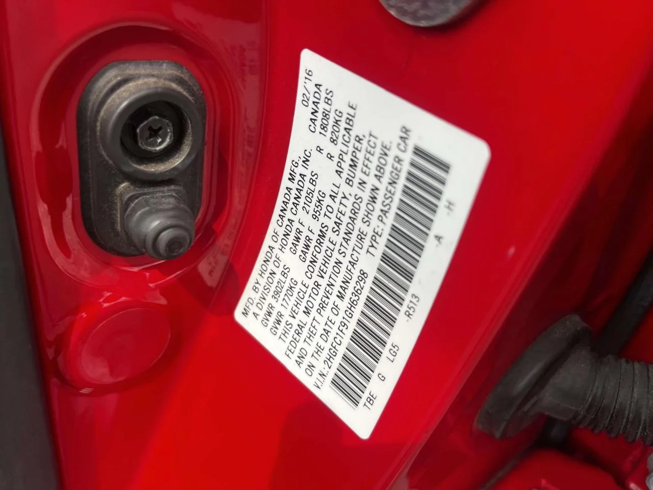 Used 2016 Red Honda Touring image 26