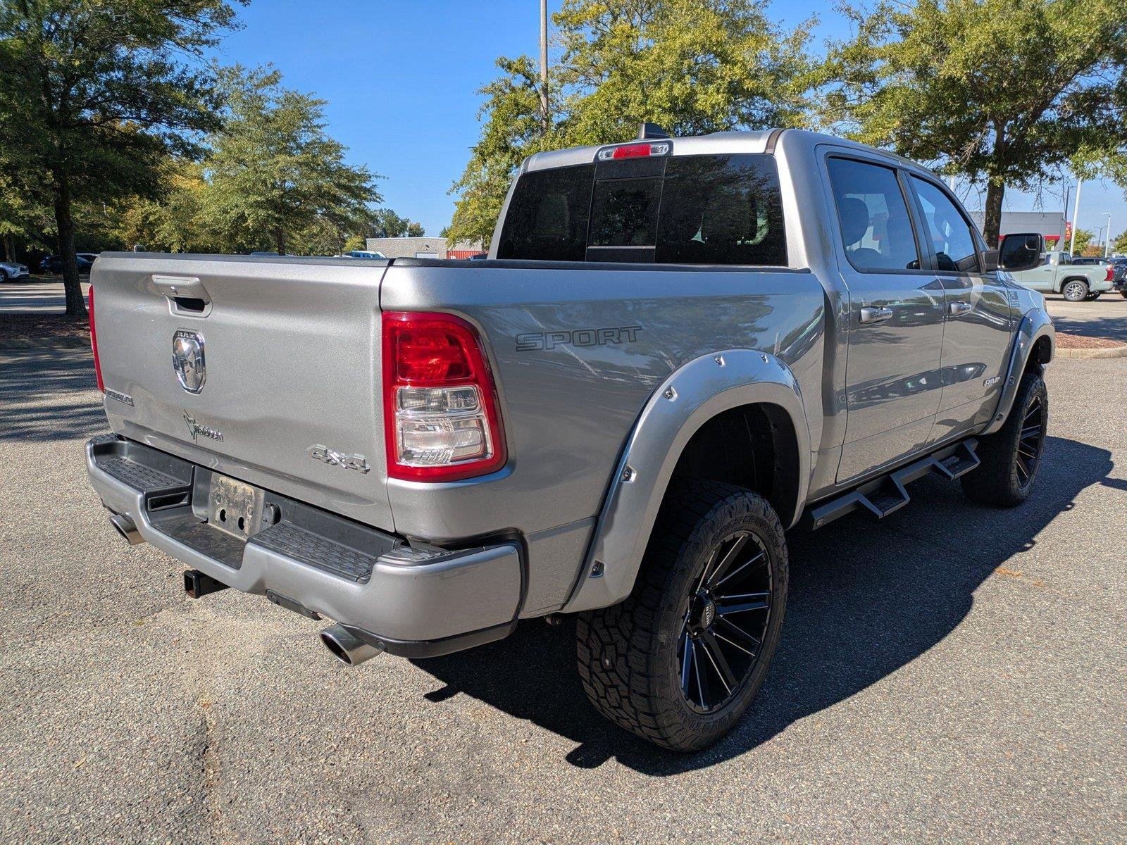 Used 2022 Billet Silver Metallic Clearcoat Ram Big Horn image 3