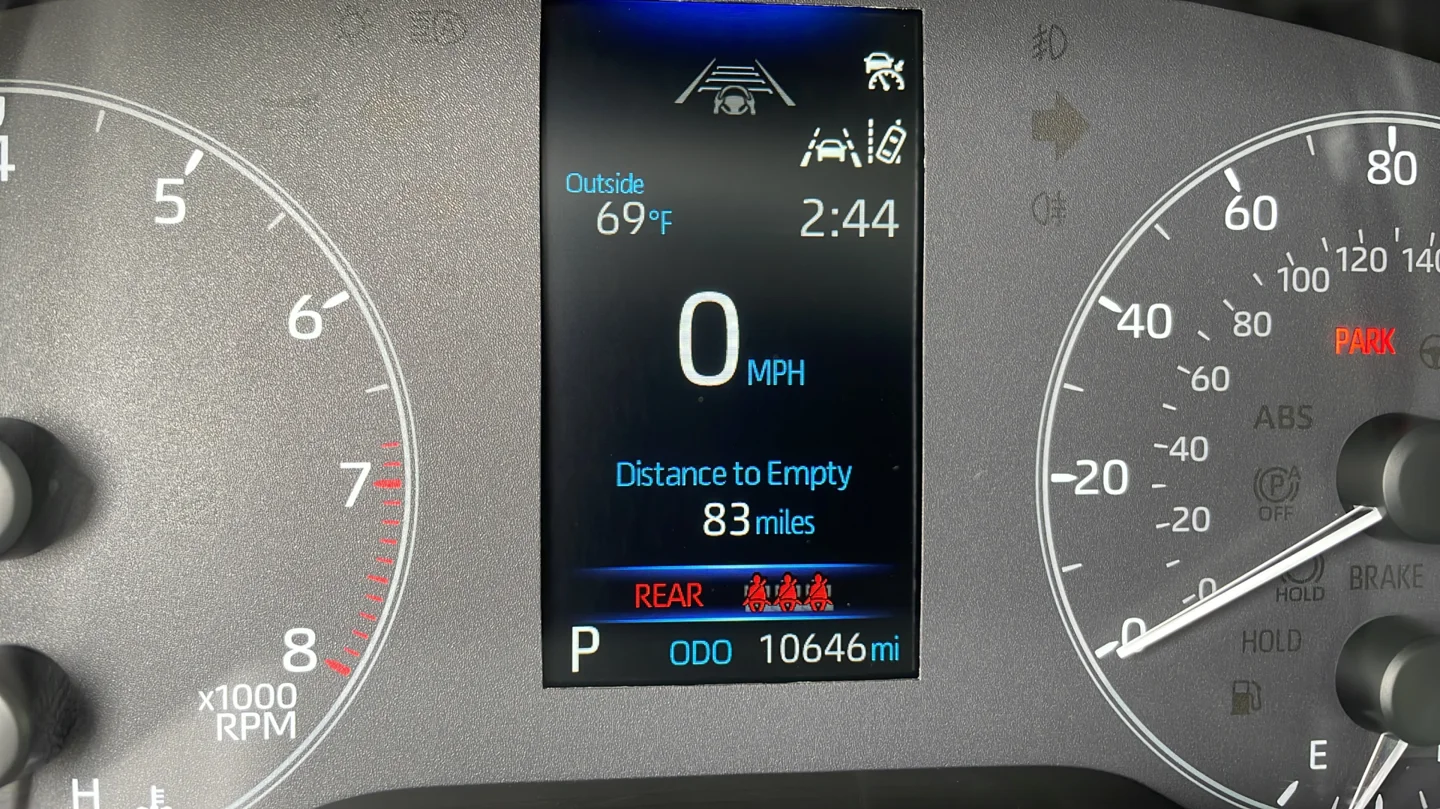 Certified Used 2025 Red Toyota LE image 23