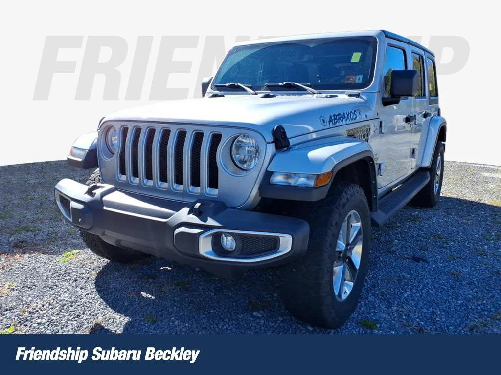 Used 2023 Silver Jeep Sahara image 1