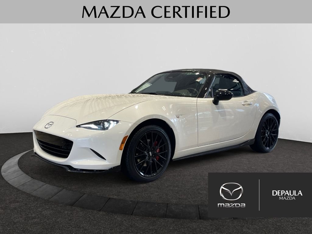 Certified Used 2024 Snowflake White Pearl Mazda Club image 1