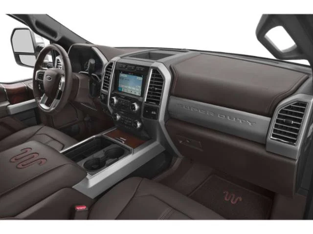 Used 2019 White Platinum Metallic Tri-Coat Ford King Ranch image 16