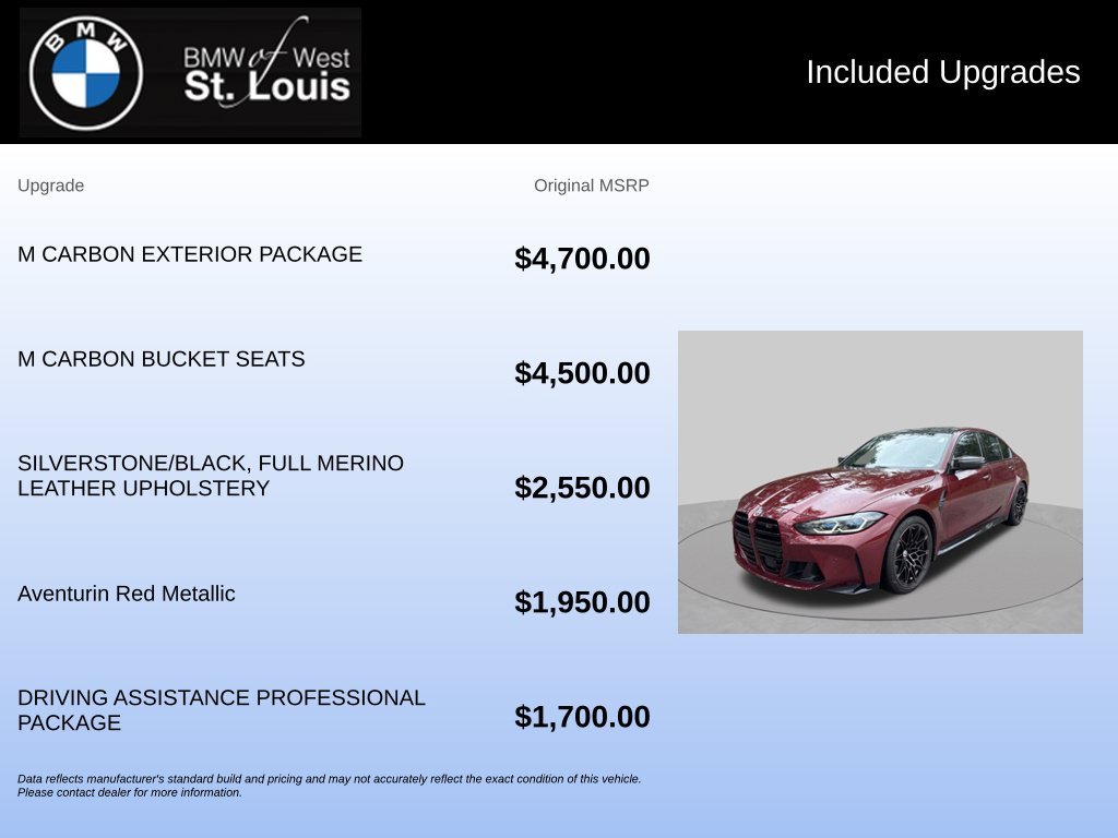 Used 2023 Red BMW Competition image 18