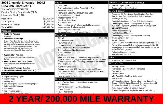 Used 2026 Gray Chevrolet LT image 11