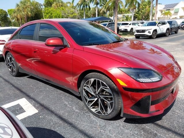 Certified 2023 Hyundai IONIQ 6 SEL with VIN KMHM34AA3PA048969 for sale in Delray Beach, FL