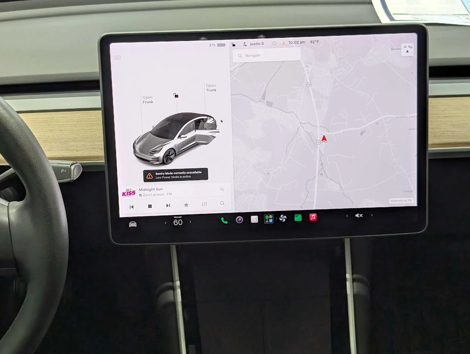 Used 2020 Pearl White Multi-Coat Tesla Standard Range Plus image 19