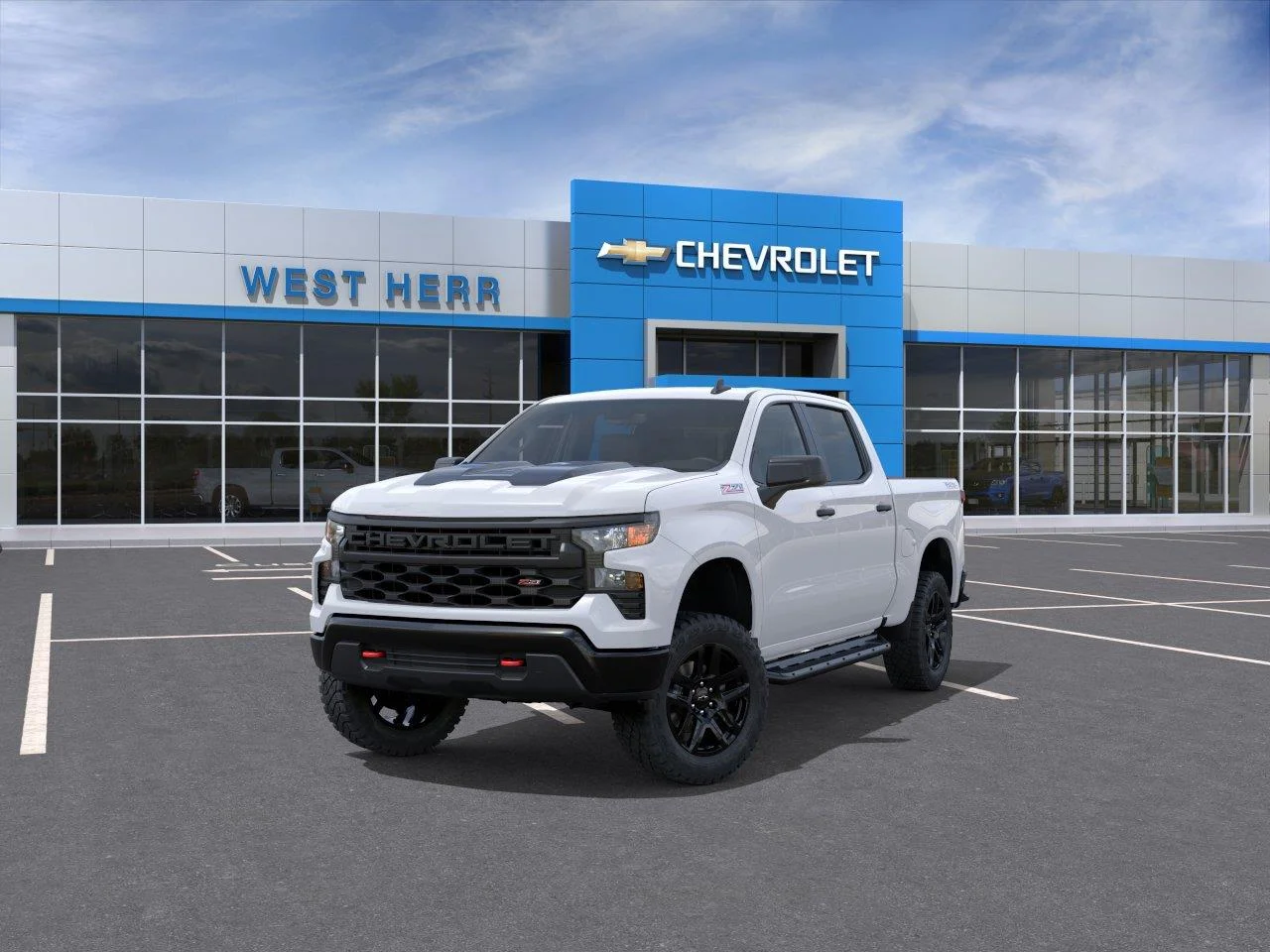 New 2026 Summit White Chevrolet Custom Trail Boss image 8