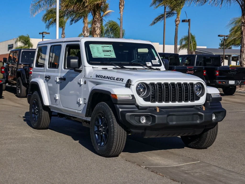 New 2026 Bright White Clearcoat Jeep 85th Anniversary Edition image 1