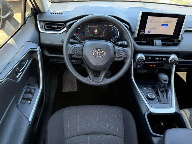 Certified Used 2025 MIDNIGHT BLACK METAL Toyota Hybrid XLE image 28