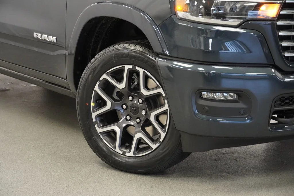 New 2027 Forged Blue Metallic Exterior Paint RAM Laramie image 4