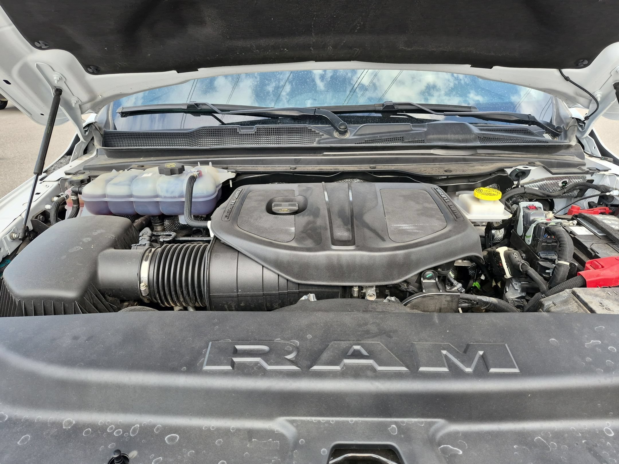 Used 2025 Bright White Clearcoat Ram Laramie image 33