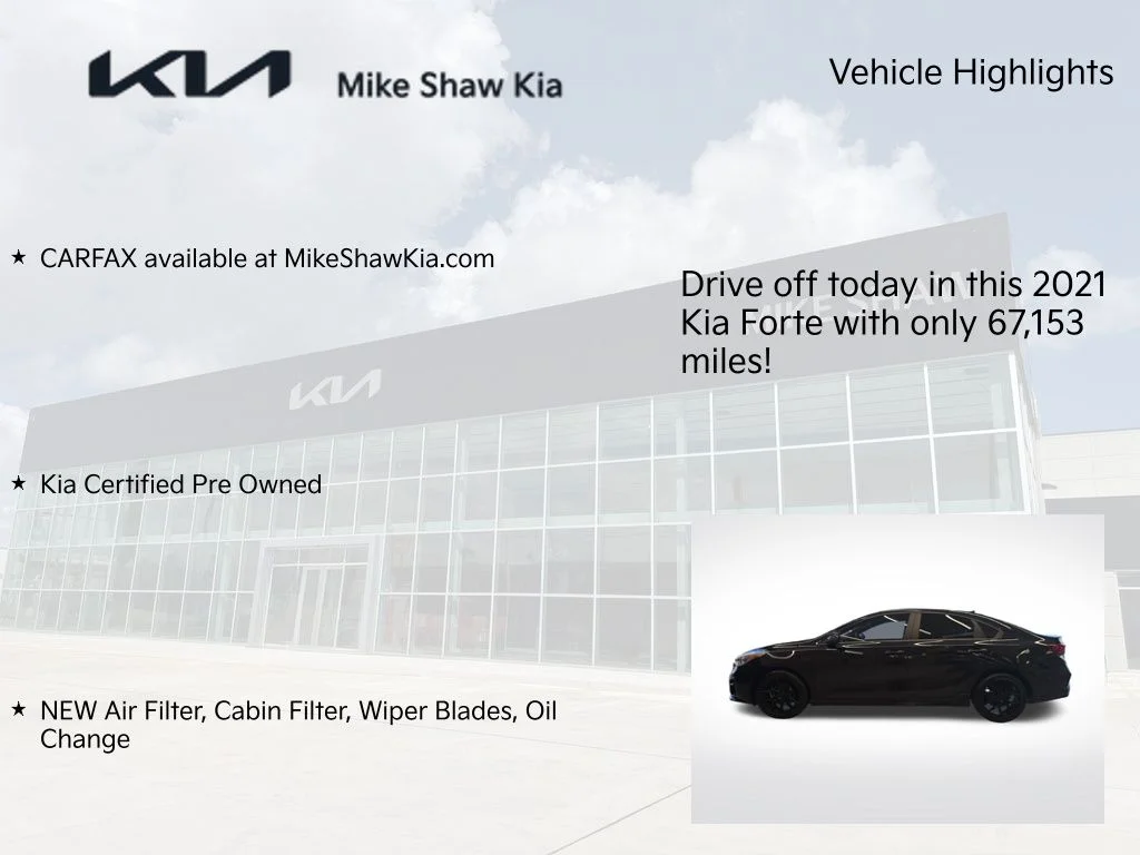 Certified Used 2021 Black Kia GT-Line image 10