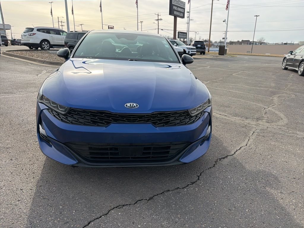 Used 2021 Kia K5 GT-Line with VIN 5XXG64J21MG028480 for sale in Kansas City