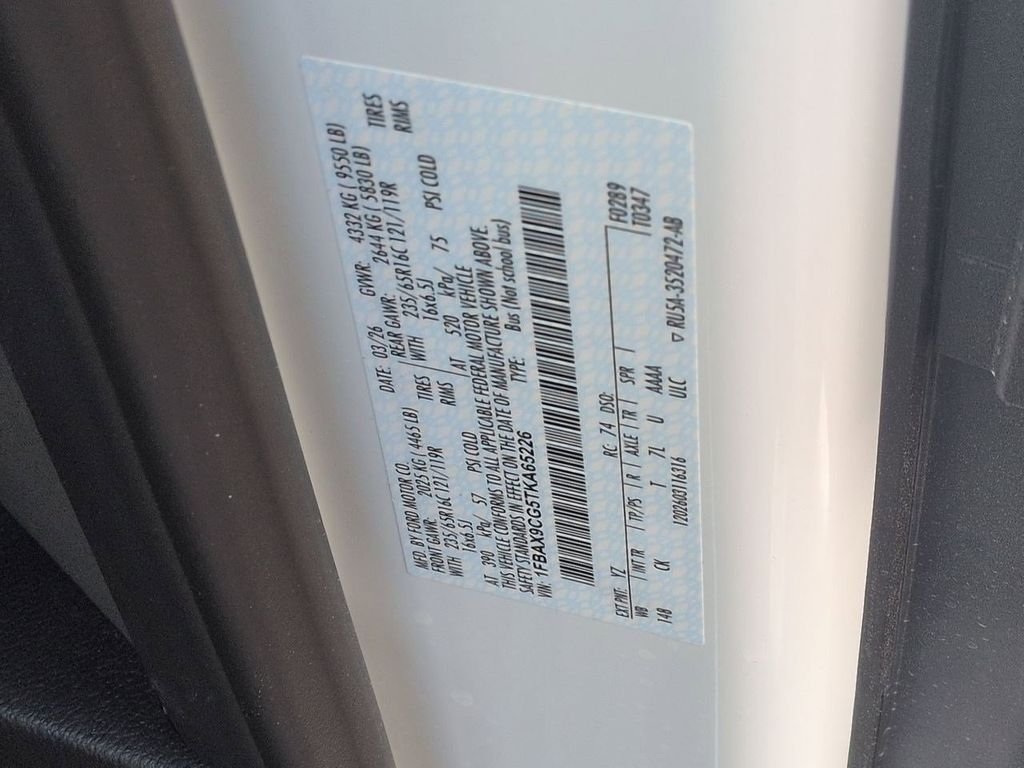 New 2026 Oxford White Ford Passenger Van XLT image 62