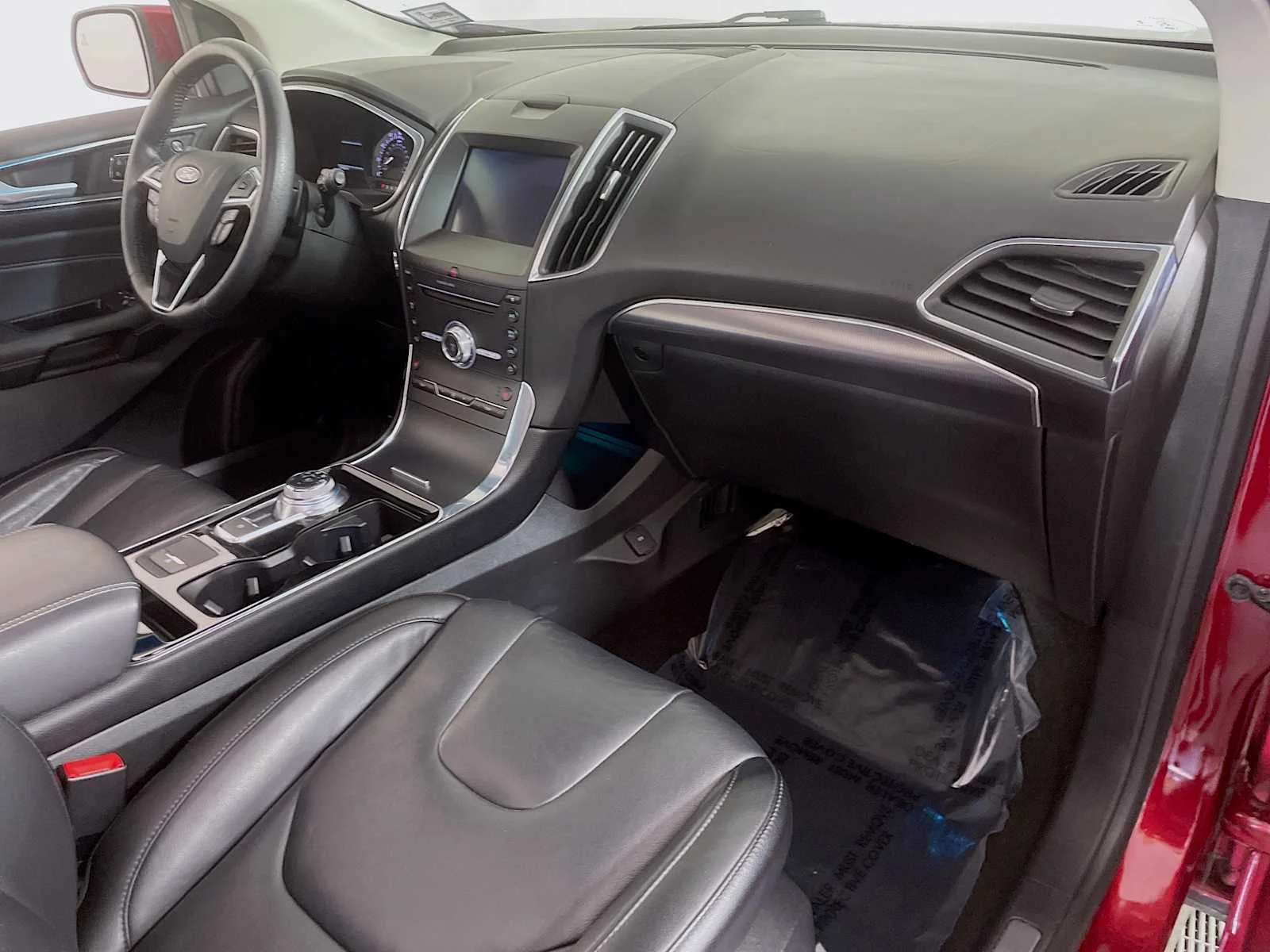 Used 2019 Ruby Red Metallic Tinted Clearcoat Ford Titanium image 28