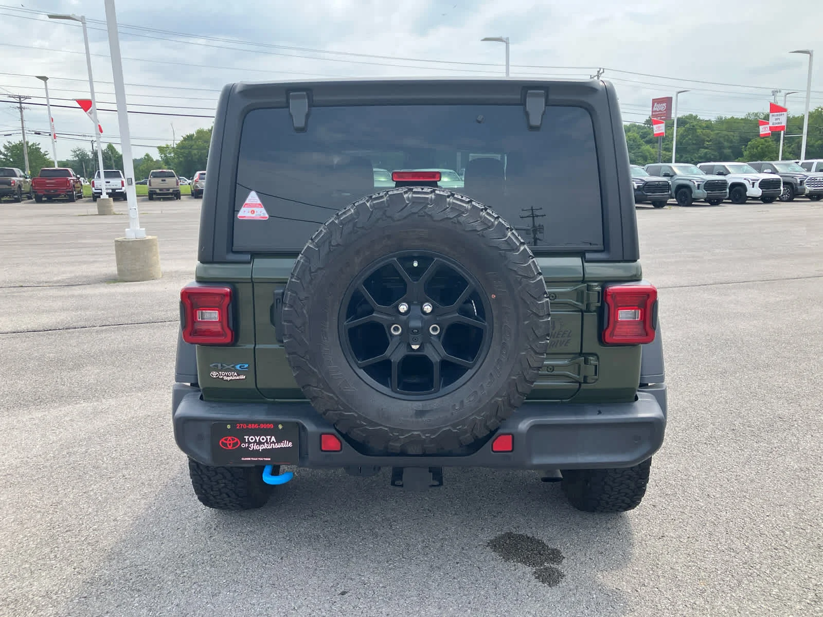 Used 2024 Sarge Green Clearcoat Jeep Willys image 6