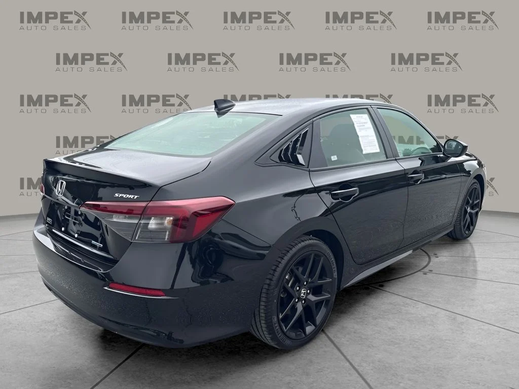 Used 2025 Black Honda Sport image 3