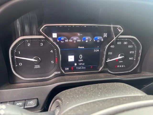 Used 2021 ONYX BLACK GMC AT4 image 7