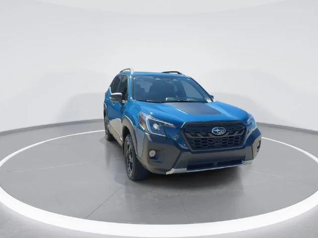Used 2023 Blue Subaru Wilderness image 3