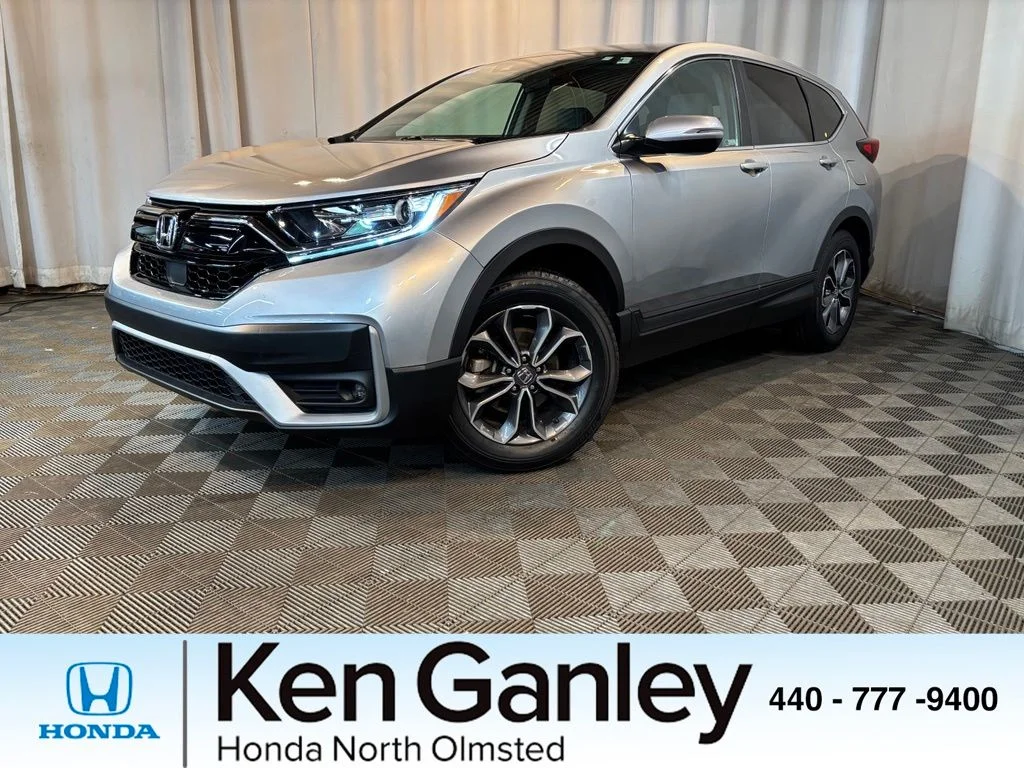 Certified Used 2022 Lunar Silver Metallic Honda EX image 1