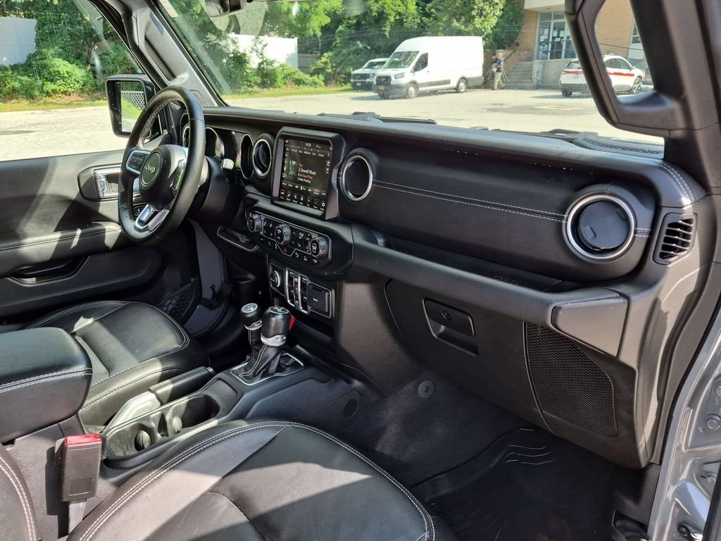 Used 2021 Gray Jeep Unlimited Sahara 4xe image 25