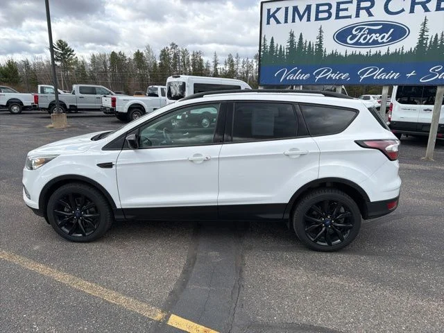 Used 2018 Ford Escape SE with VIN 1FMCU9GD7JUA85455 for sale in Pine River, Minnesota
