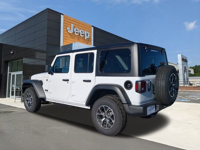 New 2026 Bright White Clear-Coat Exterior Paint Jeep Sport S image 14