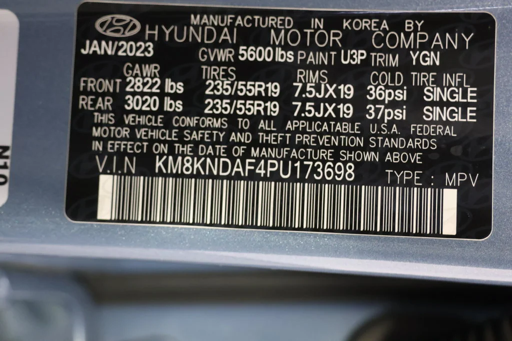 Used 2023 Blue Hyundai SEL image 28