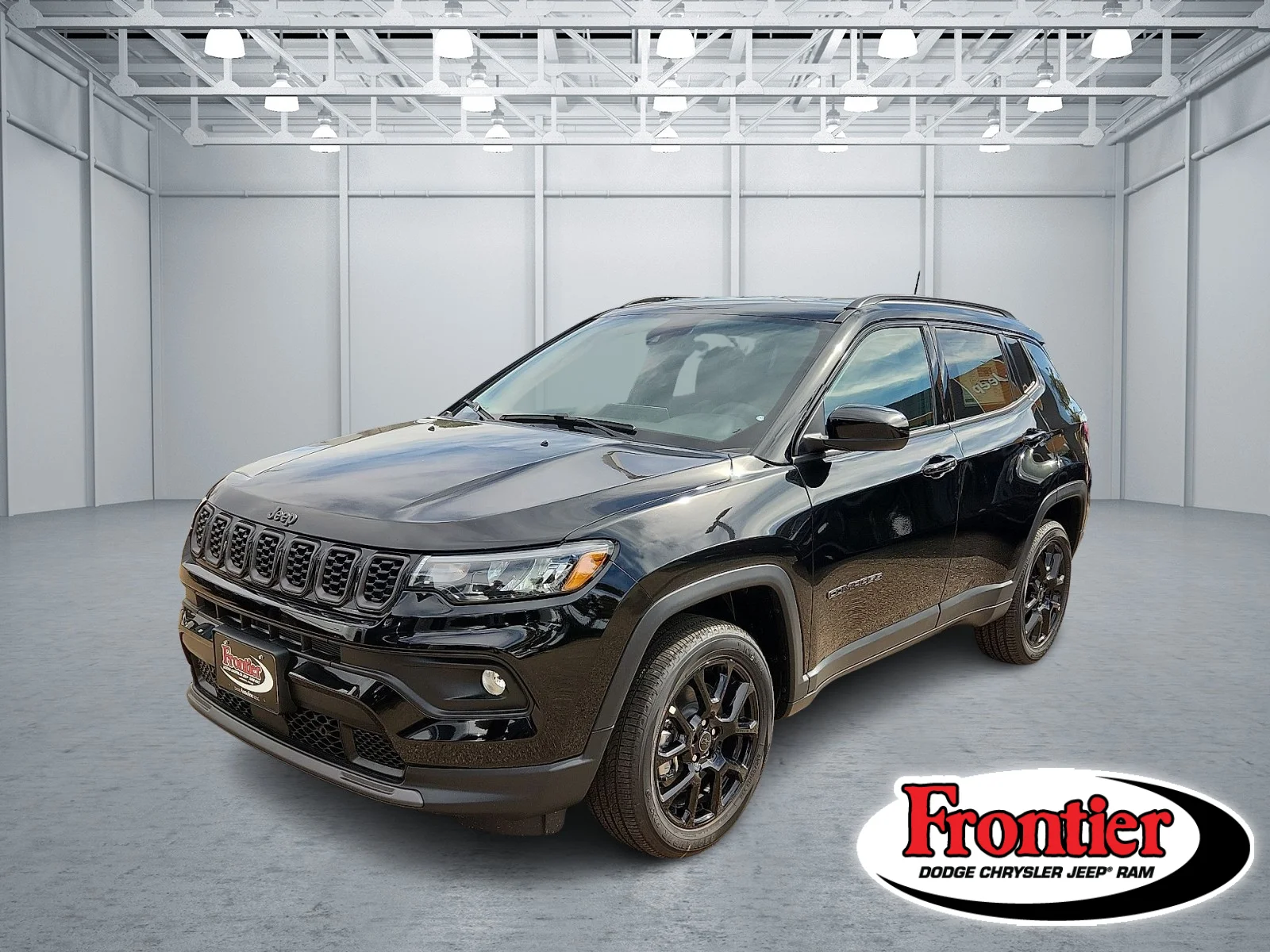 New 2027 Diamond Black Crystal Pearl-Coat Paint Jeep LATITUDE ALTITUDE 4X4 image 1