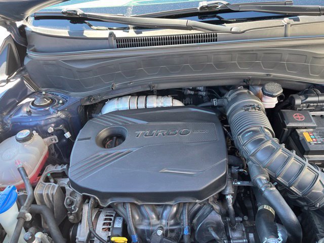 Used 2021 Dark Ocean Blue/White Roof Kia SX image 24