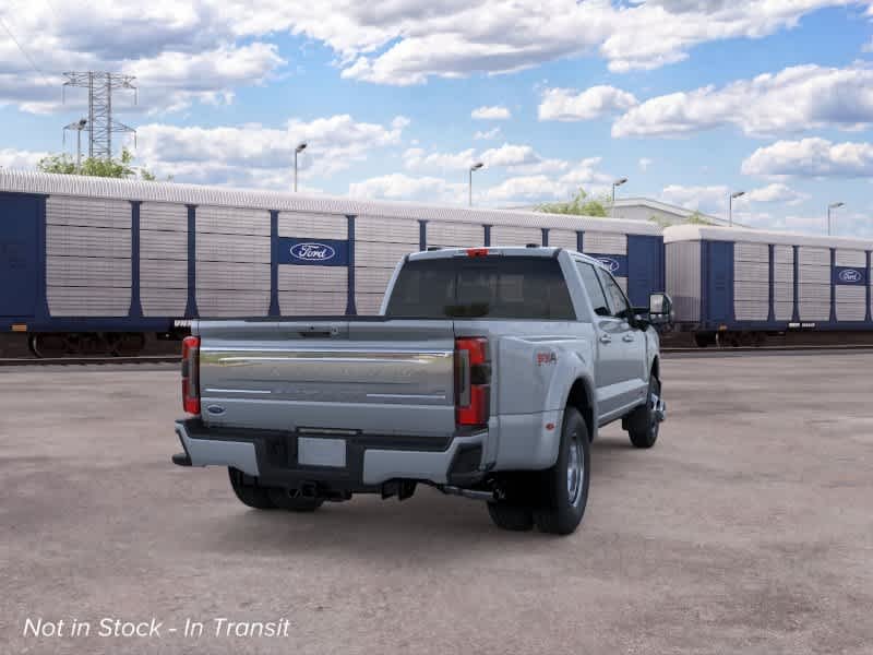 New 2026 Glacier Gray Metallic Tri-Coat Ford F-350 DRW Pickup Platinum image 8