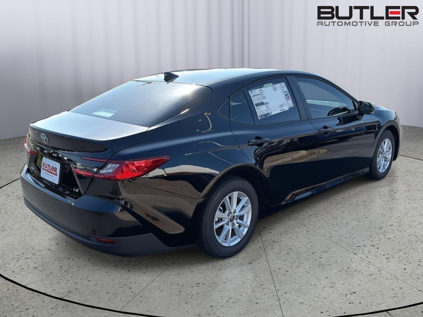 New 2026 Midnight Black Metallic Toyota LE image 6