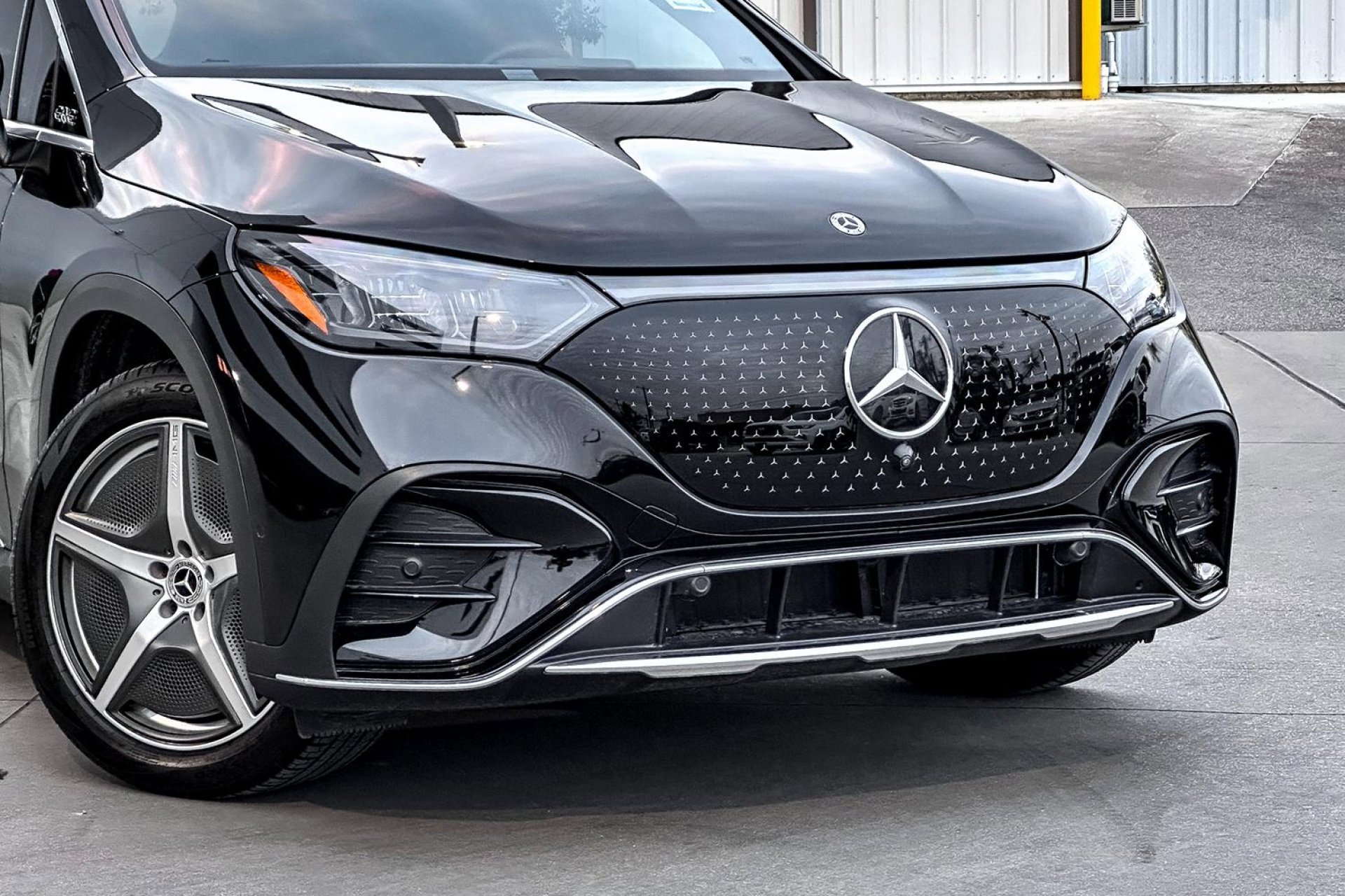 Certified 2023 Mercedes-Benz EQE SUV Base with VIN 4JGGM2CB9PA037575 for sale in San Antonio, TX