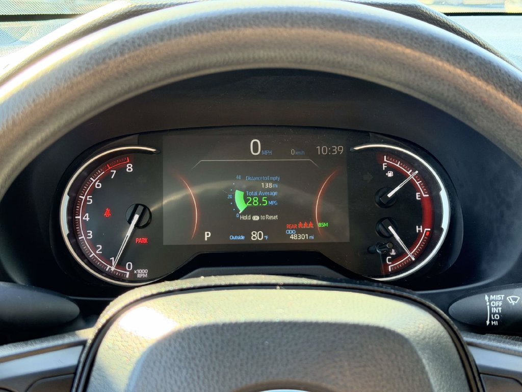 Used 2025 Red Toyota XLE image 24