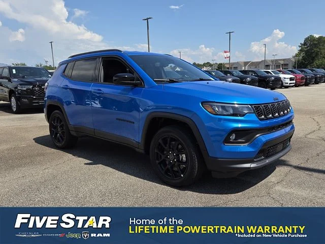 New 2026 Hydro Blue Pearl-Coat Exterior Paint Jeep Latitude image 1
