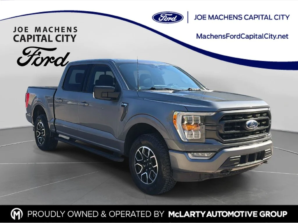 Used 2022 Gray Ford XLT image 1