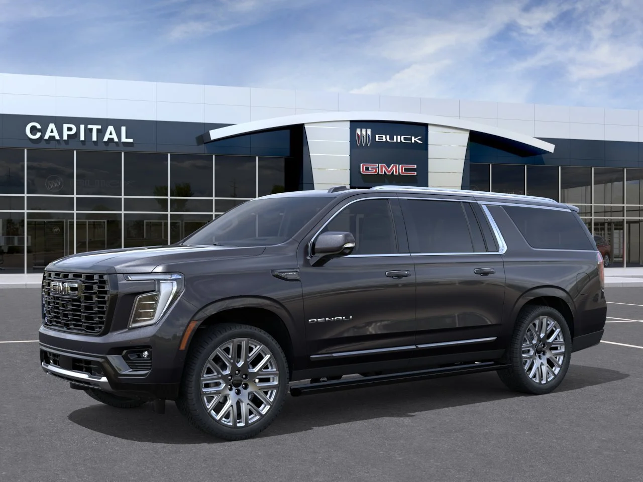 New 2026 Titanium Rush Metallic GMC Denali Ultimate image 3