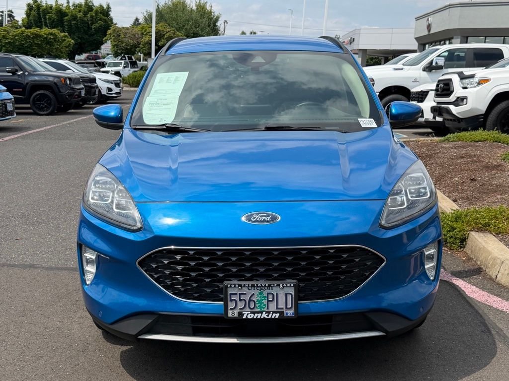 Used 2020 Blue Metallic Ford Titanium image 3