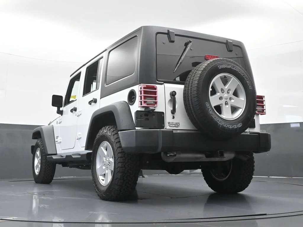 Used 2018 Bright White Clearcoat Jeep Unlimited Sport image 53