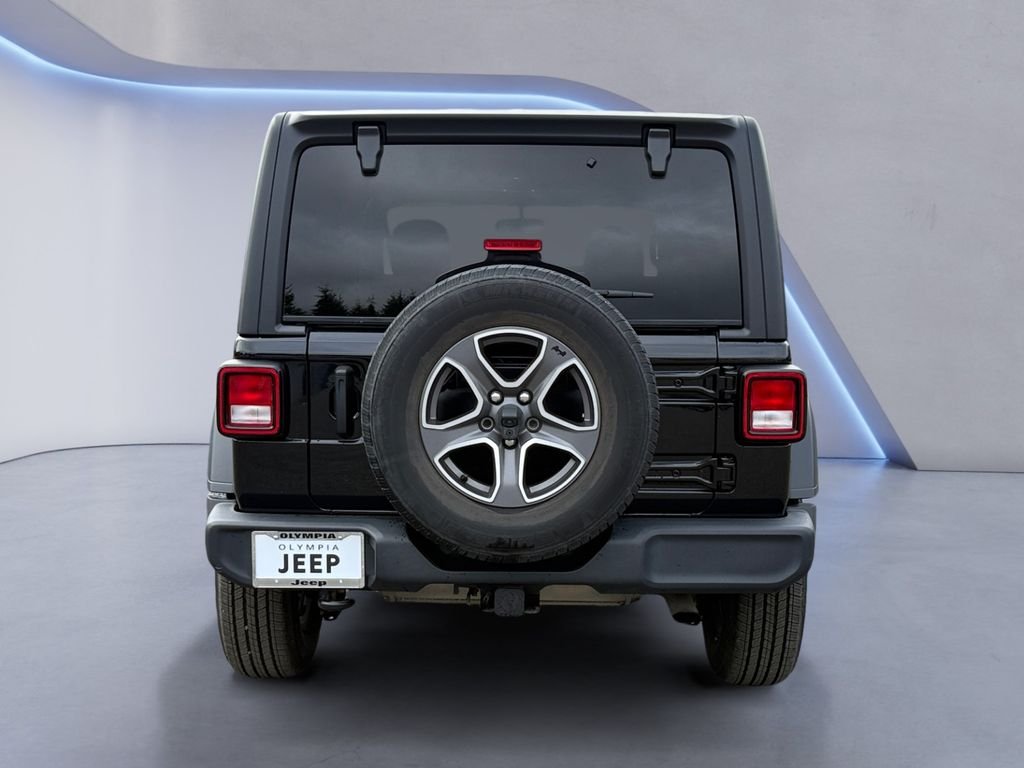 Used 2021 Black Jeep Unlimited Sport S image 5