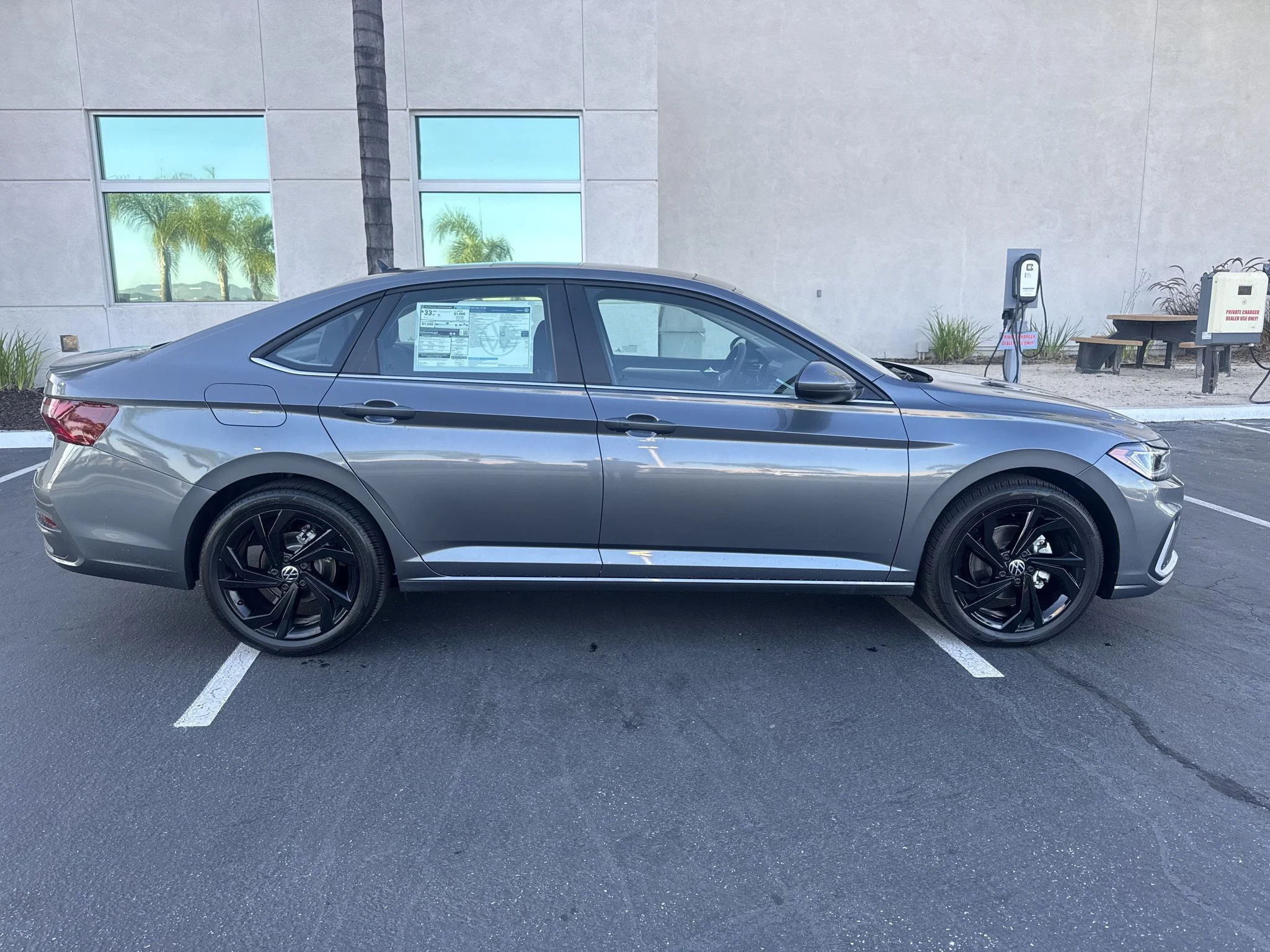 New 2026 Platinum Gray Metallic Volkswagen SE image 9