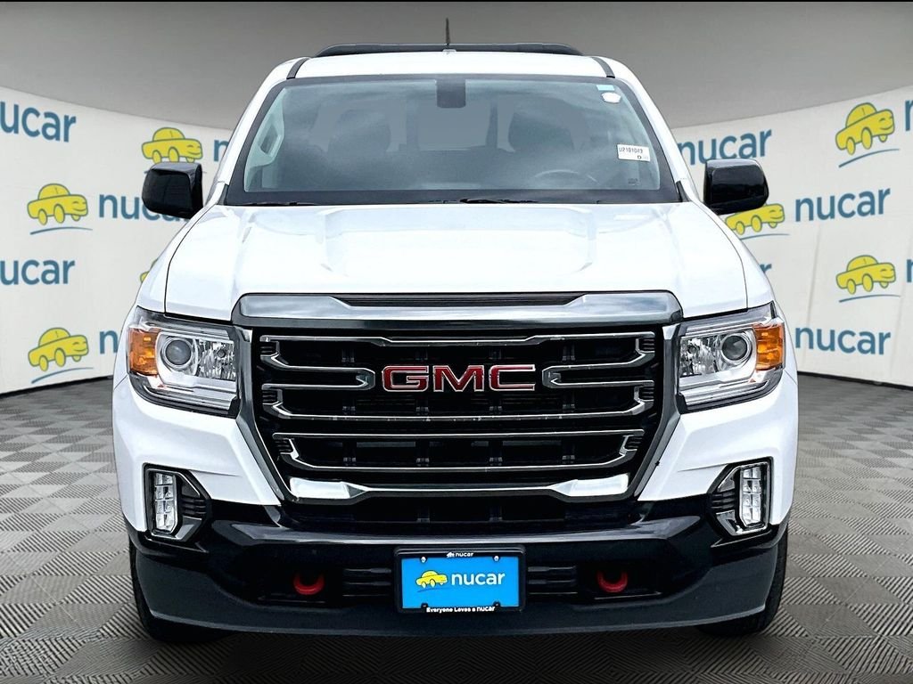 Used 2021 White GMC AT4 w/Cloth image 2